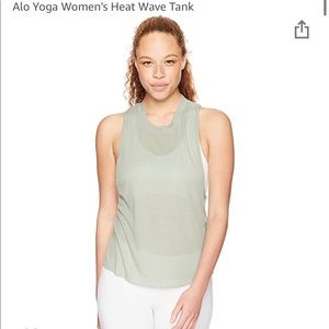 Alo Yoga Heat Wave Tank Size Small